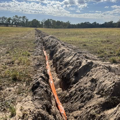 Underground conduit for new build