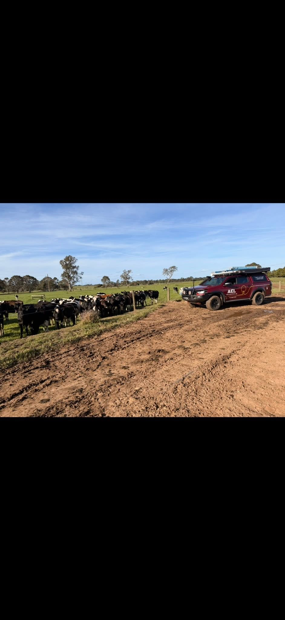 AEL vehicle at rural property