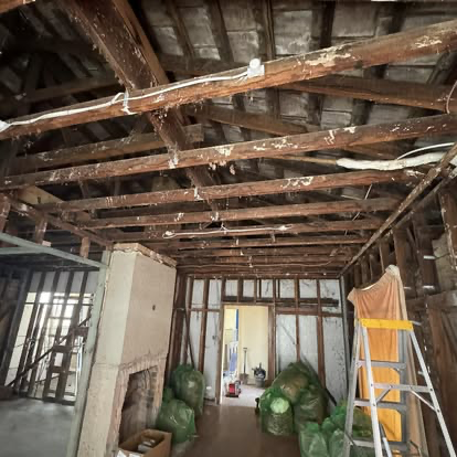 Ceiling wiring during whole house rewire